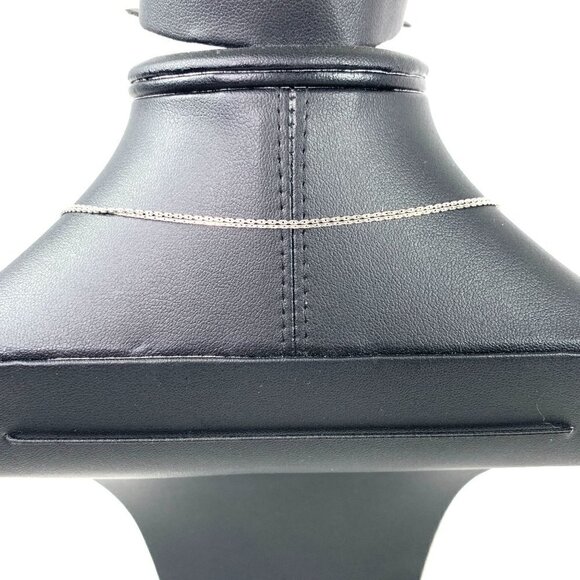 Alex and Ani Compass Charm Slider Necklace Silver Plated Green & Silver - Picture 7 of 9